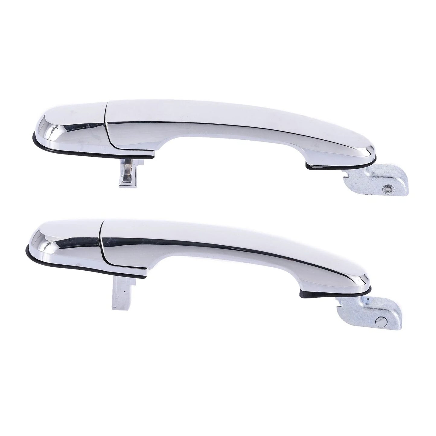 2 x Rear Left + Right Outer Door Handle Chrome for Hyundai Tucson (2004–2010)