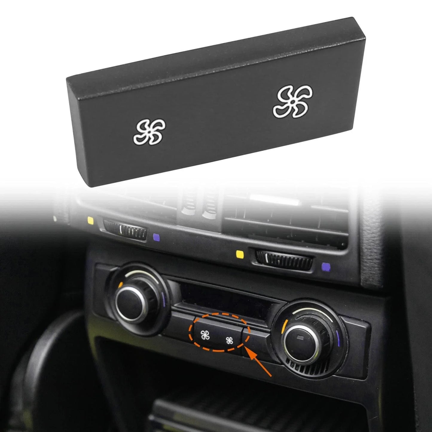 Climate Control Panel Button for BMW 1 Series X1 X3 F25 E89
