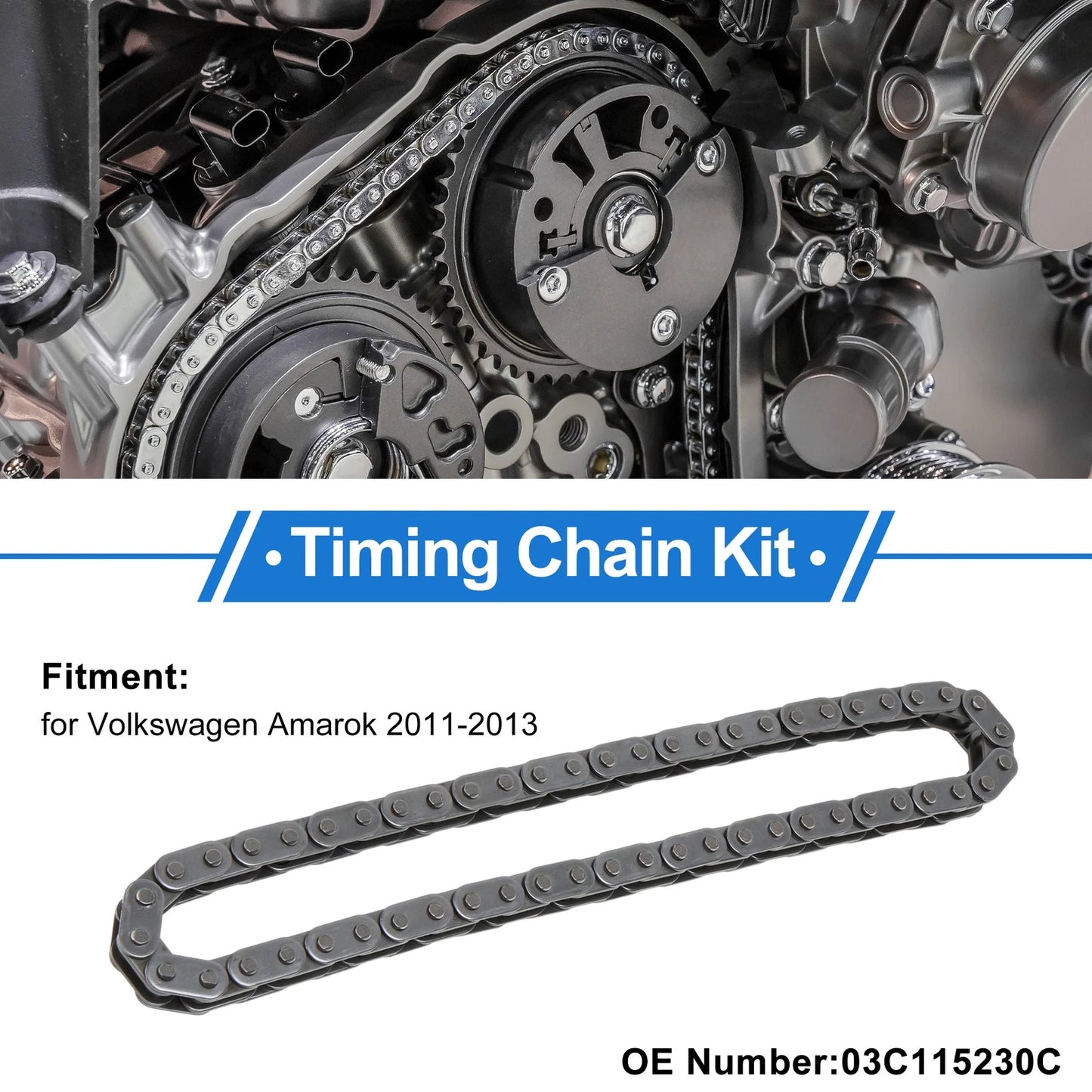 Timing Chain Kit for Volkswagen Amarok (2011–2013) No. 03C115230C