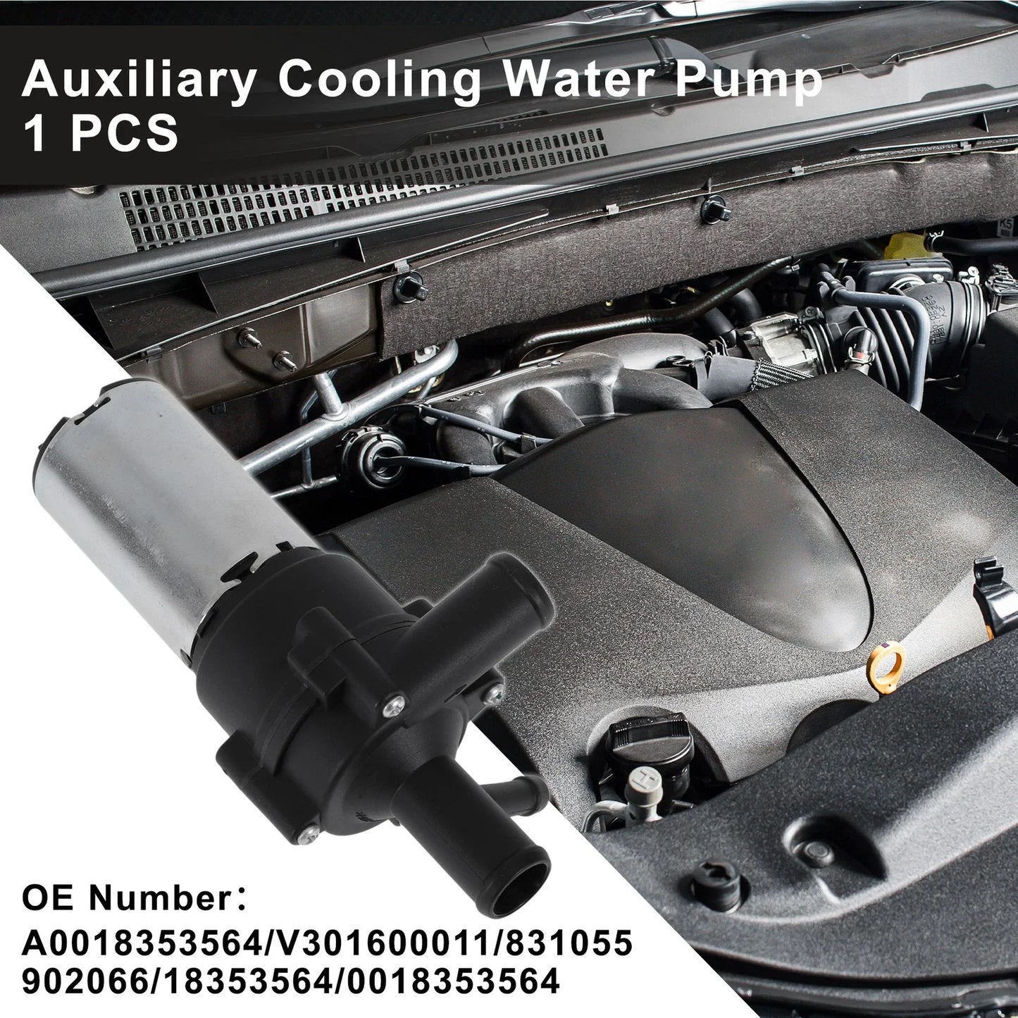 Auxiliary Cooling Water Pump for Mercedes-Benz C43 AMG (2017-2023) 1 x Pc