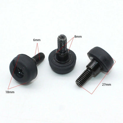 2 x Hood Bumper Stop Screw Rubber Buffer Cap for Toyota