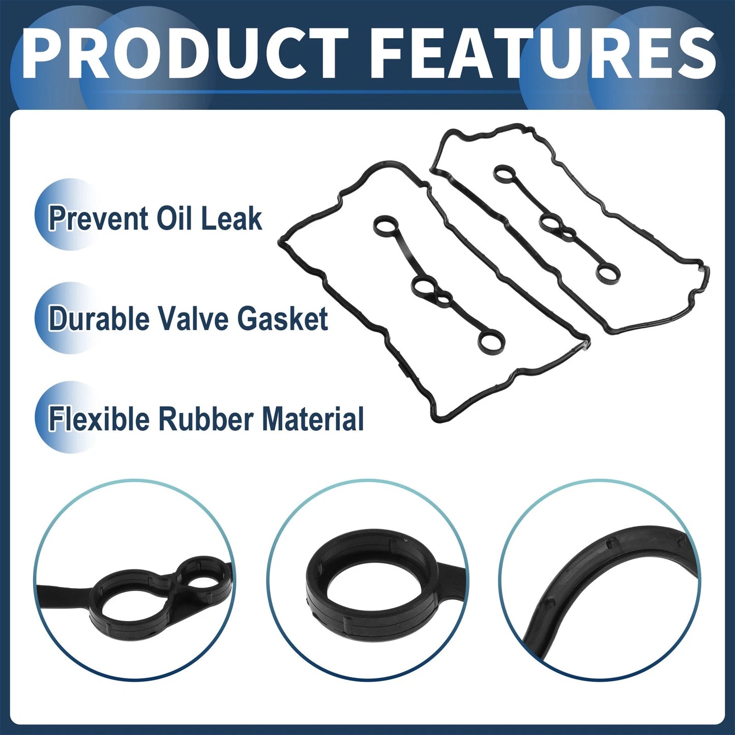 Valve Cover Gasket Set for Nissan 370Z (Z34) (2009–2020) 13270-EY01A