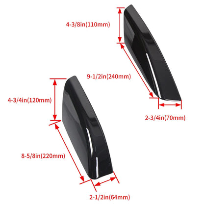 Roof Rack Bar Rail End Cover Shell Cap 4pcs for Toyota 4Runner (2003–2009)