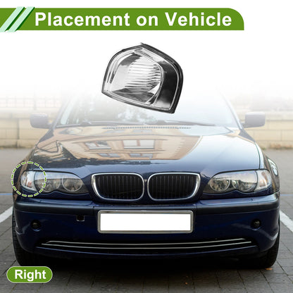 1 Pc Right Corner Signal Light Cover for Volvo S80 (1999–2006) No. 30655423