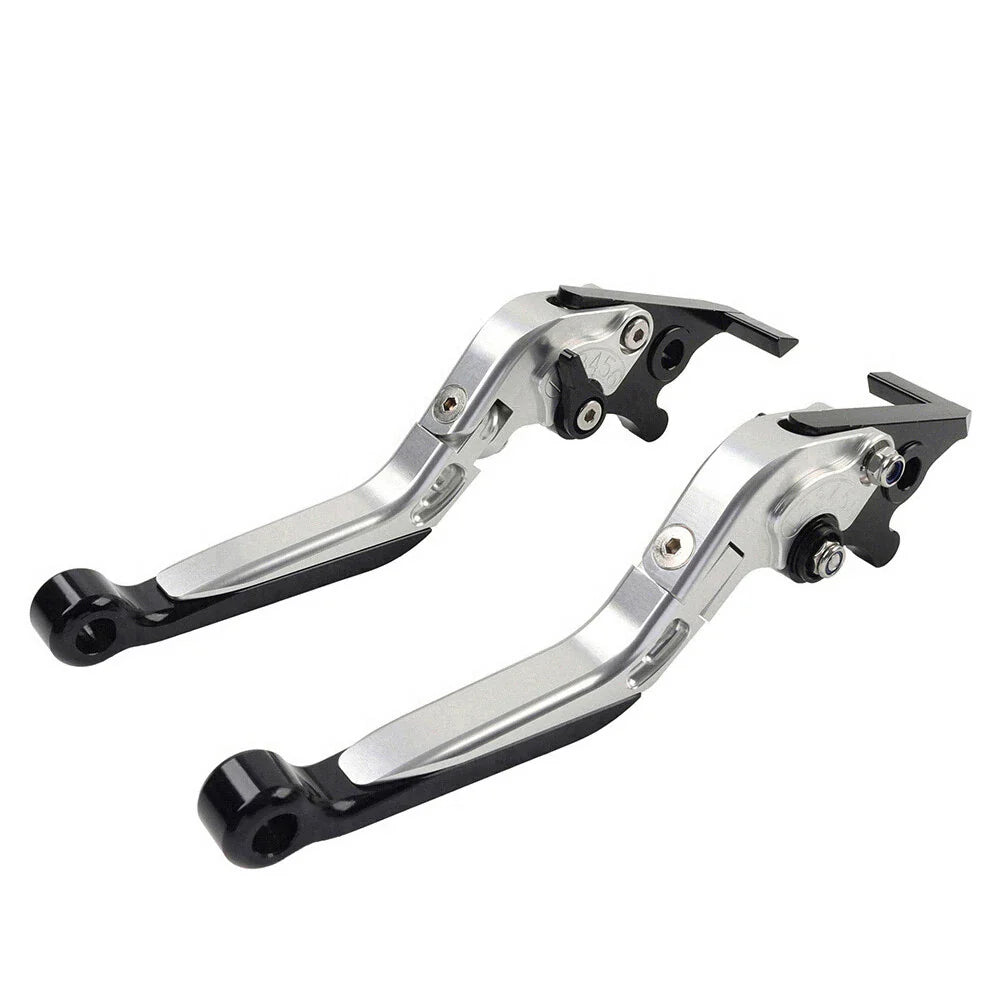 CNC Silver Extendable Brake Clutch Levers for BMW S1000RR S1000R (2015-2019)