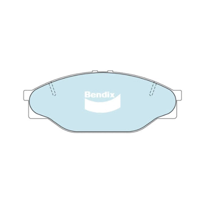 HD Front Disc Brake Pad Set for Toyota Hilux LN147R (1997–2005)