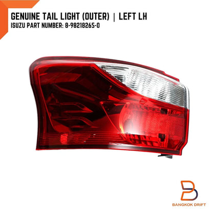 LH Tail Light Rear Lamp Unit for Isuzu MU-X MUX SUV (2013-2017)