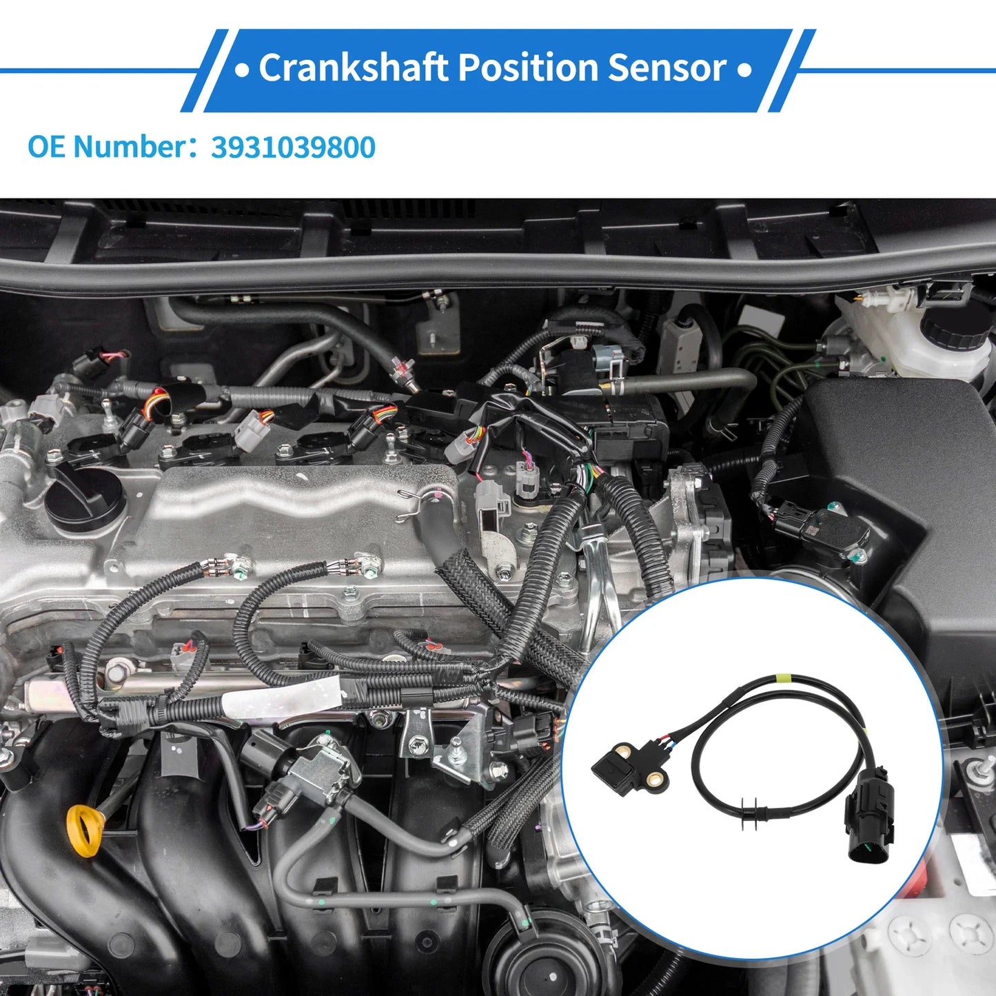 Crankshaft Position Sensor for HYUNDAI XG 3.5 (2002-2005)