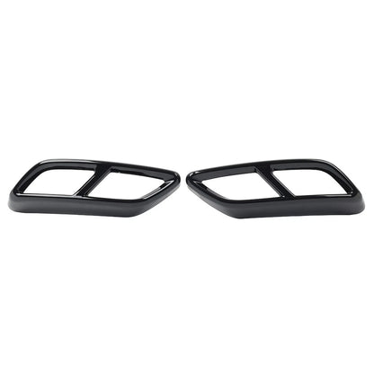 Honeycomb Mesh Front Bumper Fog Light Grille Cover for Audi A3 S3 (2013–2017)