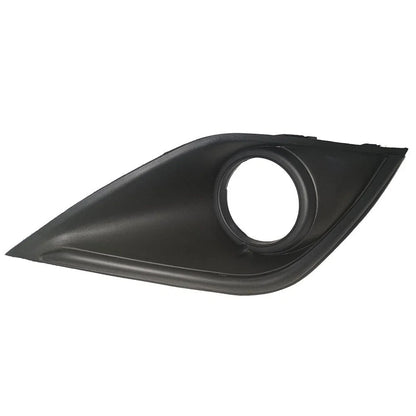 RH Front Bar Grille W/ Fog Light Mount Black for Mitsubishi