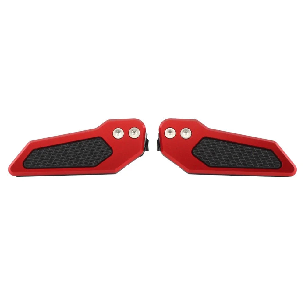 Red Rear Foot Pedal Footrests for Honda ADV 160 (2021-2023)