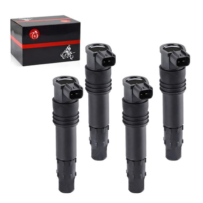 Set of 4 Ignition Coils for Suzuki Katana GSX650F Bandit GSF1250 Burgman AN650