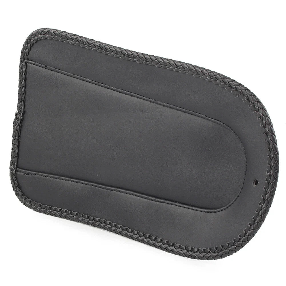 BLK PU Leather Rear Fender Bib Solo Seat for Honda VTX1800R VTX1300S (2002-2009)