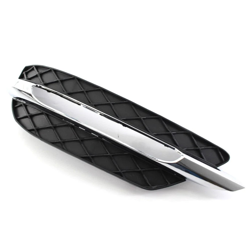 Left Front Bumper Fog Light Grille Cover for Benz C-Class (2011-2014)
