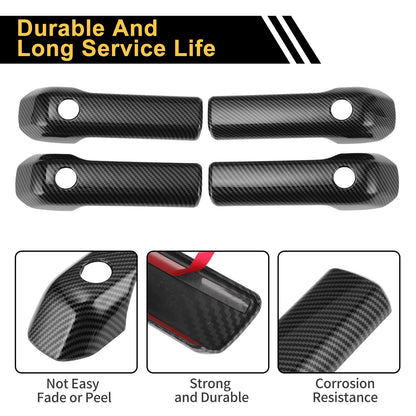Set of 4 Door Bowl Handle Trim for Suzuki Jimny (2018–2023)