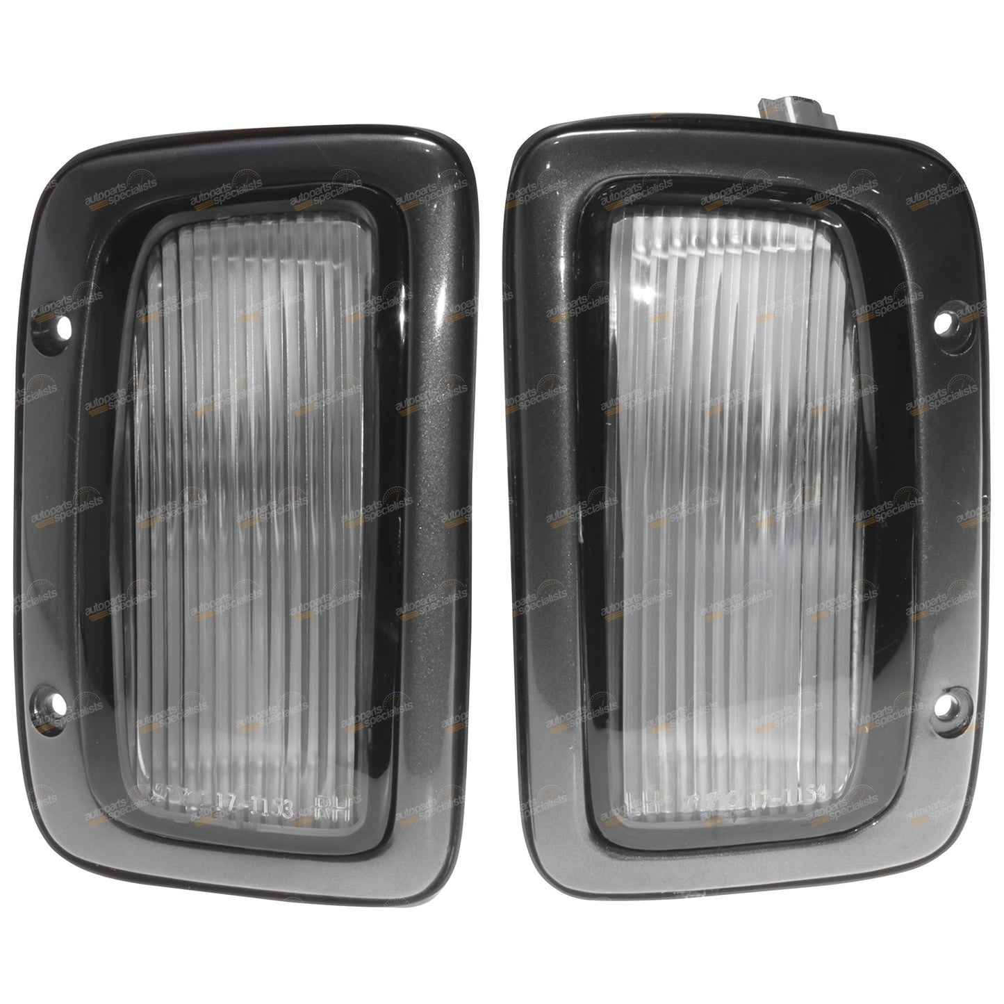 Pair Side Guard Repeater Flasher Indicators for Nissan Patrol Y60 (1993–1997)