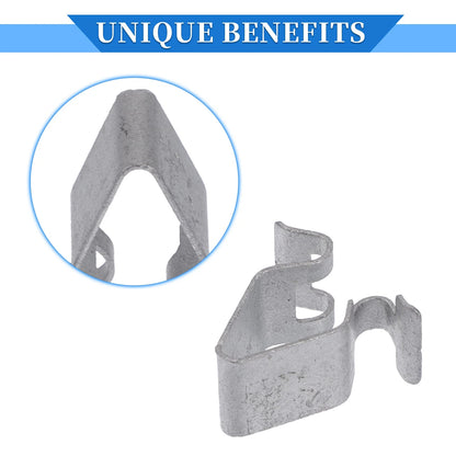 30 Pcs B-Pillar Trim Panel Clip for Volkswagen Beetle (1998–2019) Silver Tone