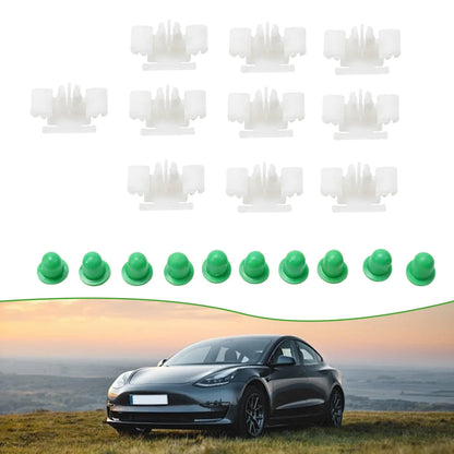 Plastic Clips Side Moulding White Bumpstrip Door