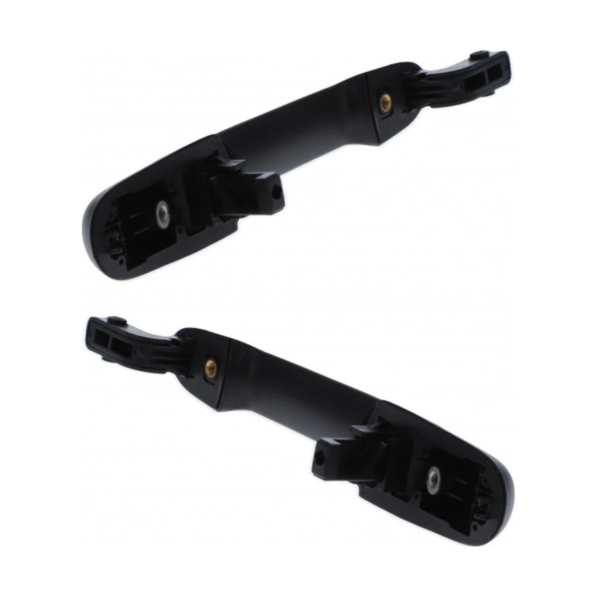 Set of 2 Outer Door Handles for Hyundai Accent MC (2005–2009) Black