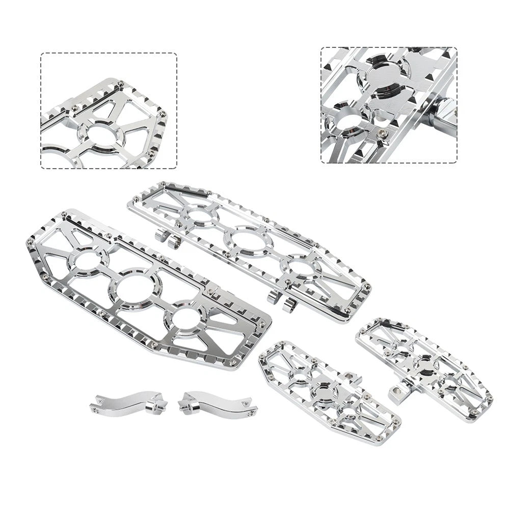 Rear Foot Peg Footrest Pedal for Harley Road Electra Glide (2014–2023)