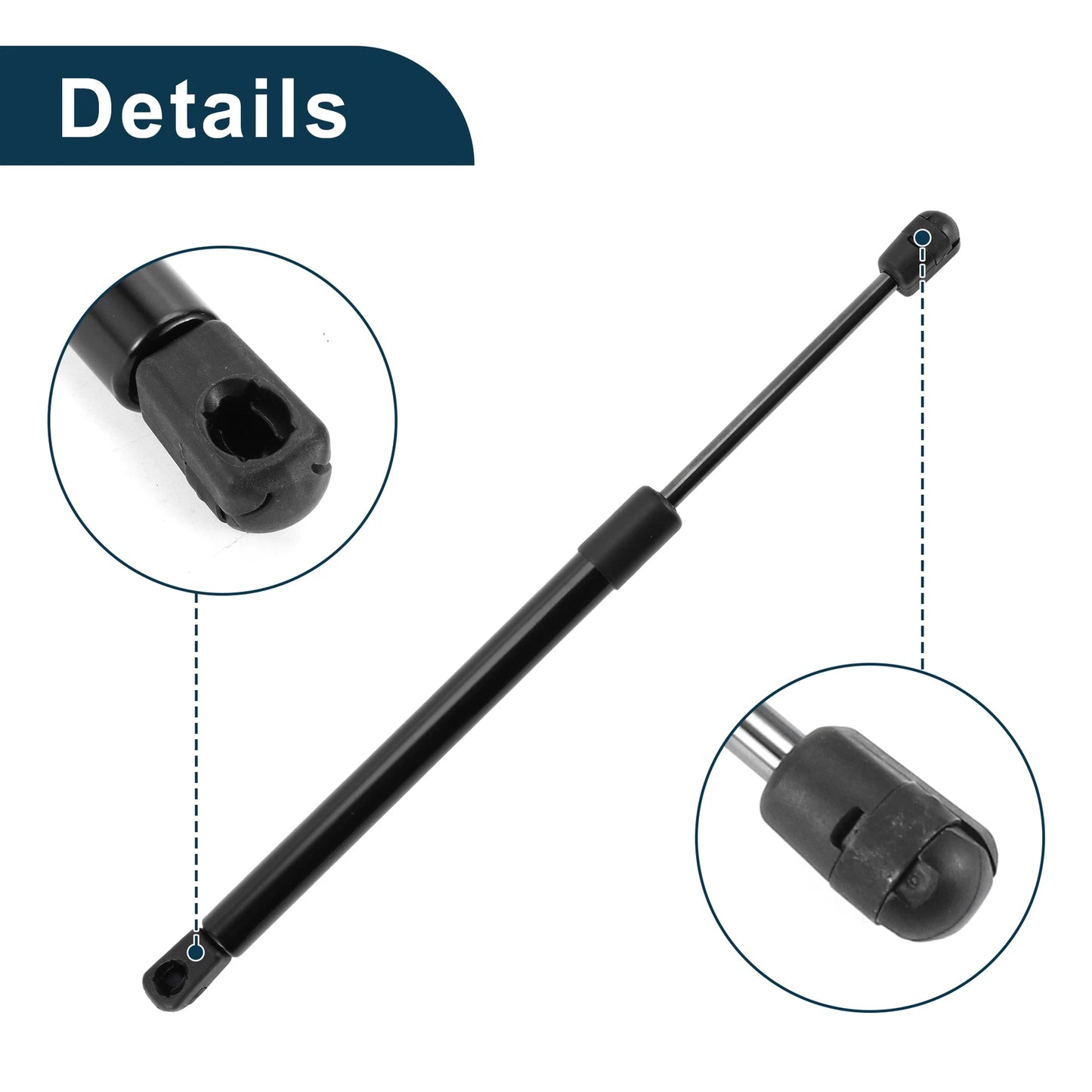 2X Front Hood Lift Supports Struts No. 9L7Z16C826A for Chevrolet Corvette (1997–2004)
