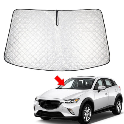 Foldable Windshield Sun Shade for Mazda MX-5 Miata (2009–2015)
