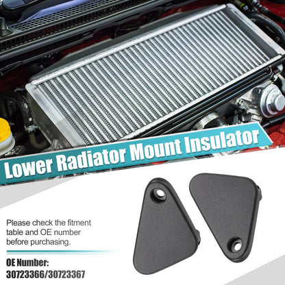 1 Pair Lower Radiator Bracket for Volvo S60 (2011–2018) No. 30723366