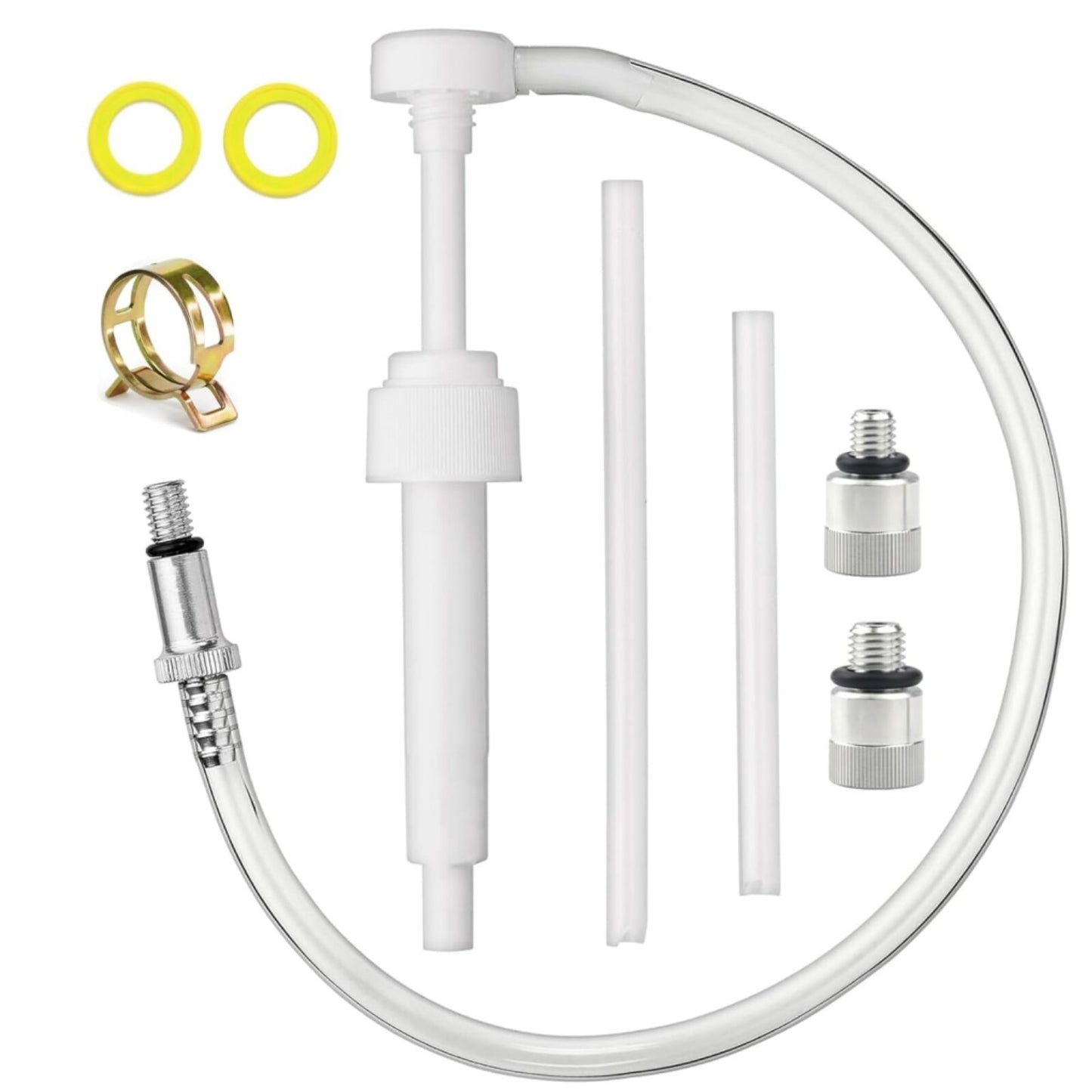 Gear Lube Pump & Metric Adapter for Tohatsu Mariner Mercury Outboard