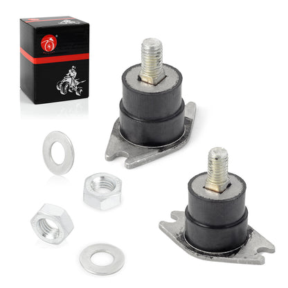Set of 2 Rubber Motor Mounts for Johnson Evinrude (OMC)