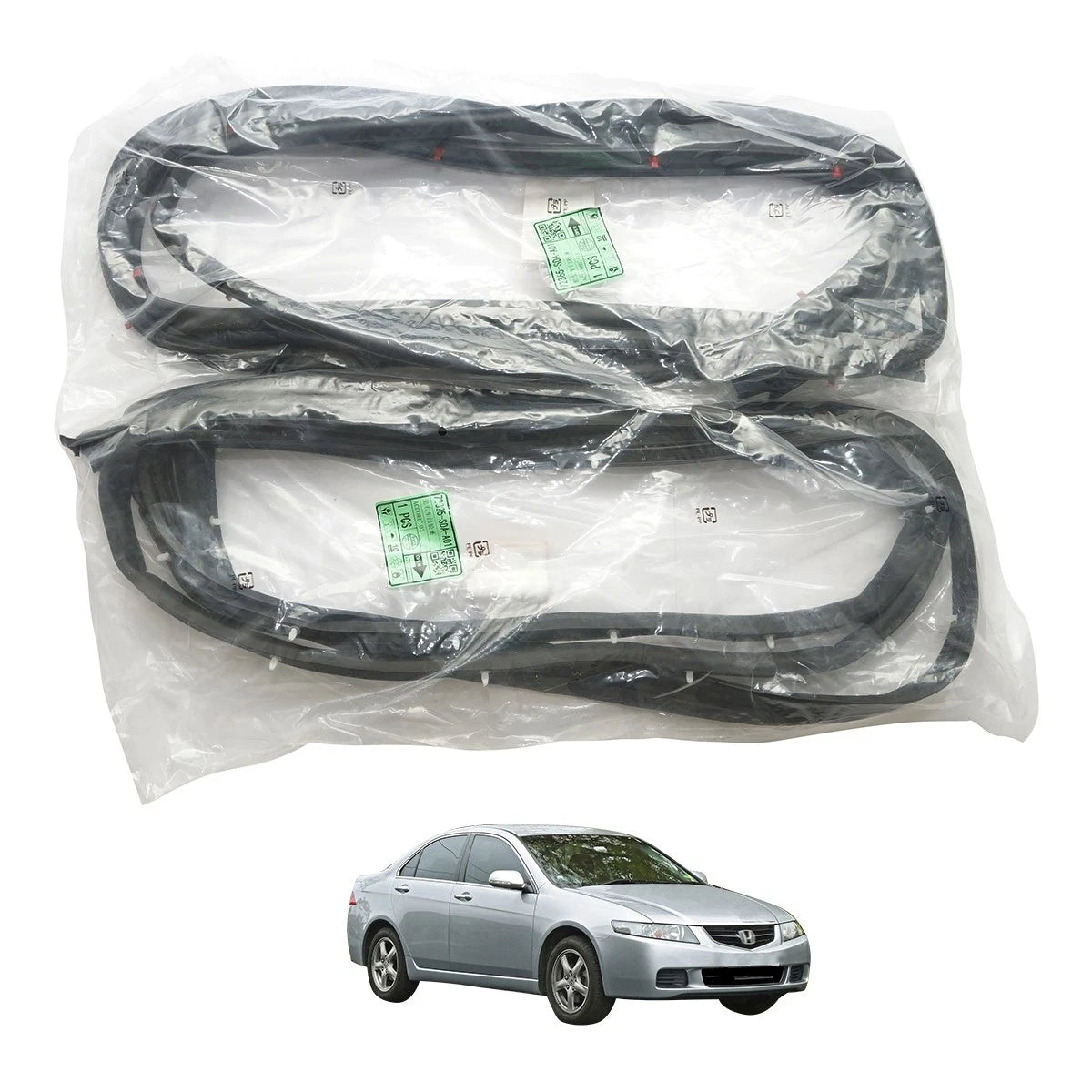 Front Door Weatherstrip Rubber Seal for Honda Accord (2003–2007)