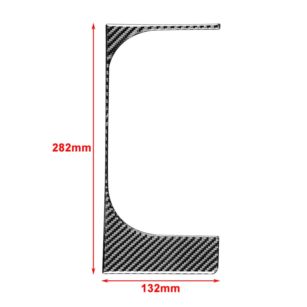 Carbon Fiber Center Console Cup Holder Cover for Toyota Tundra (2014-2021)
