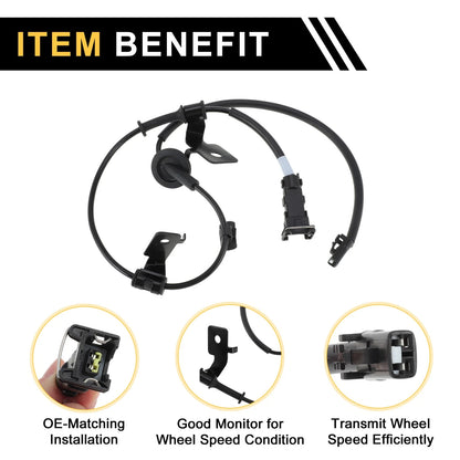 ABS Wheel Speed Sensor No. 919204V300 for Kia K3 (2013–2018) Rear Left