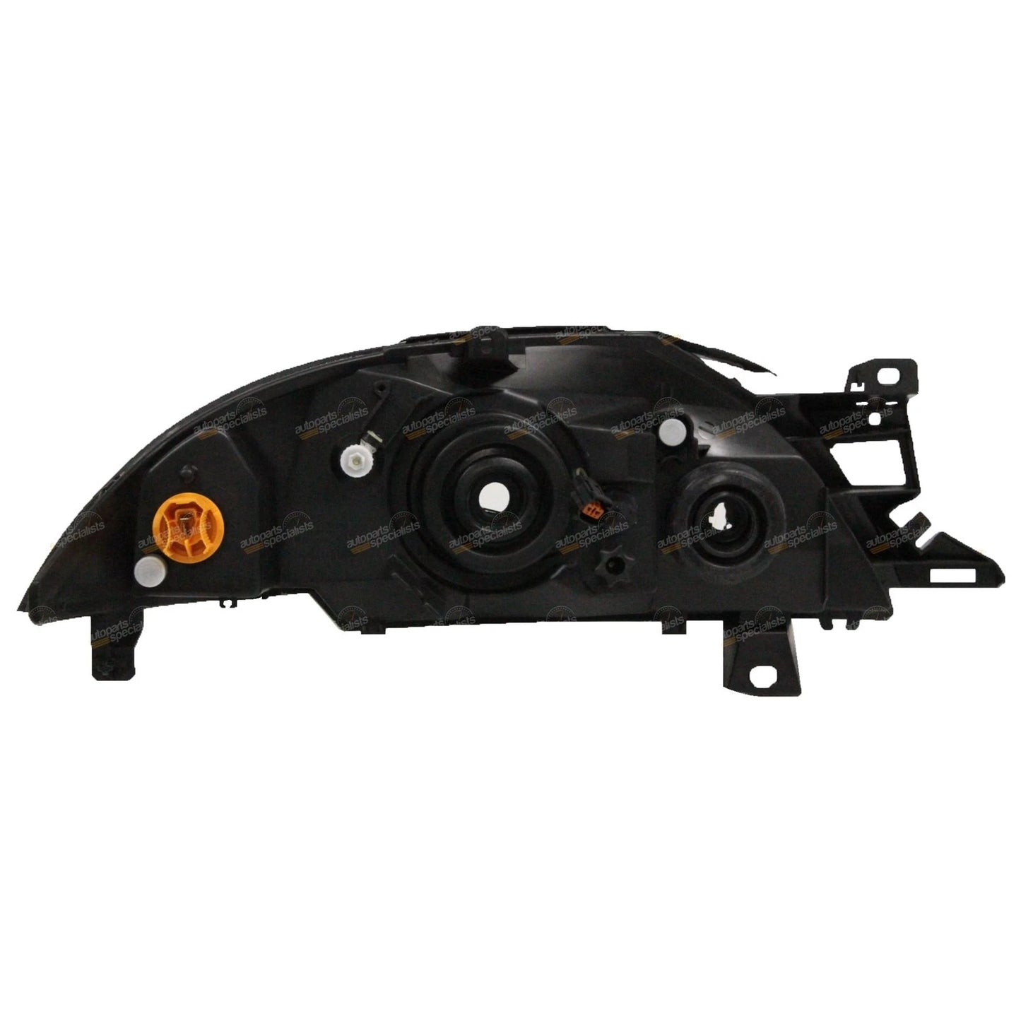 LH Dark Grey Headlight for Ford Falcon AU Series 3 (2001–2002)