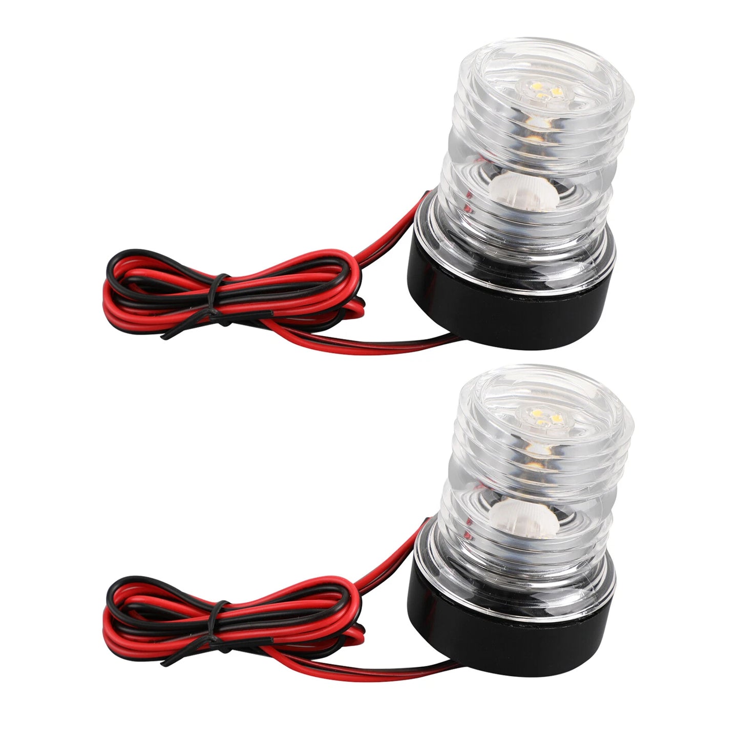 360° 12V White Navigation Lights for Boat/Yacht (No Year)