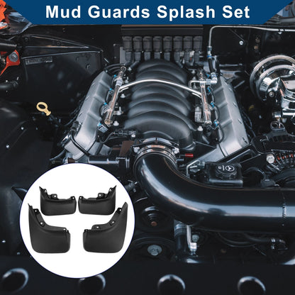 Set of 4 Mud Flaps Splash Guards for Land Rover Range Rover Vogue (2022–2024)