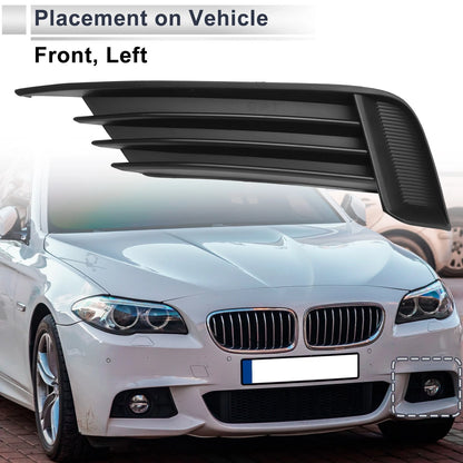1pc Fog Light Grill for Audi A3 S3 (2013–2017) No. 8V5807681 Black