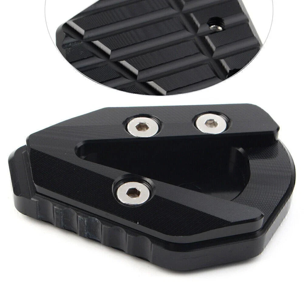 CNC Kickstand Extension Pad for YAMAHA YZFR6 (2017-2021) Black