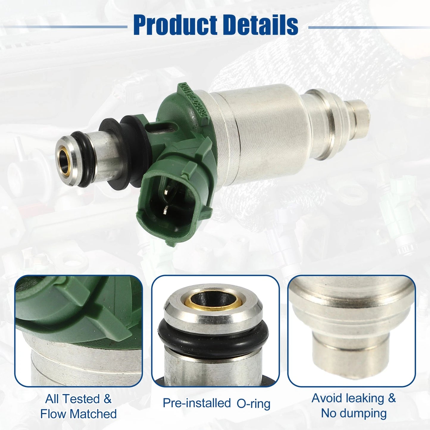 Fuel Injector Nozzle 23209-74100 for Toyota Camry 2.2L (1992–2001)