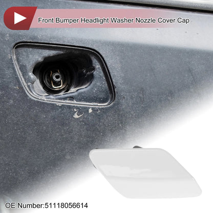Front Right Bumper Trim Nozzle Cover No. 51118056614 for BMW 320i (2012–2019)