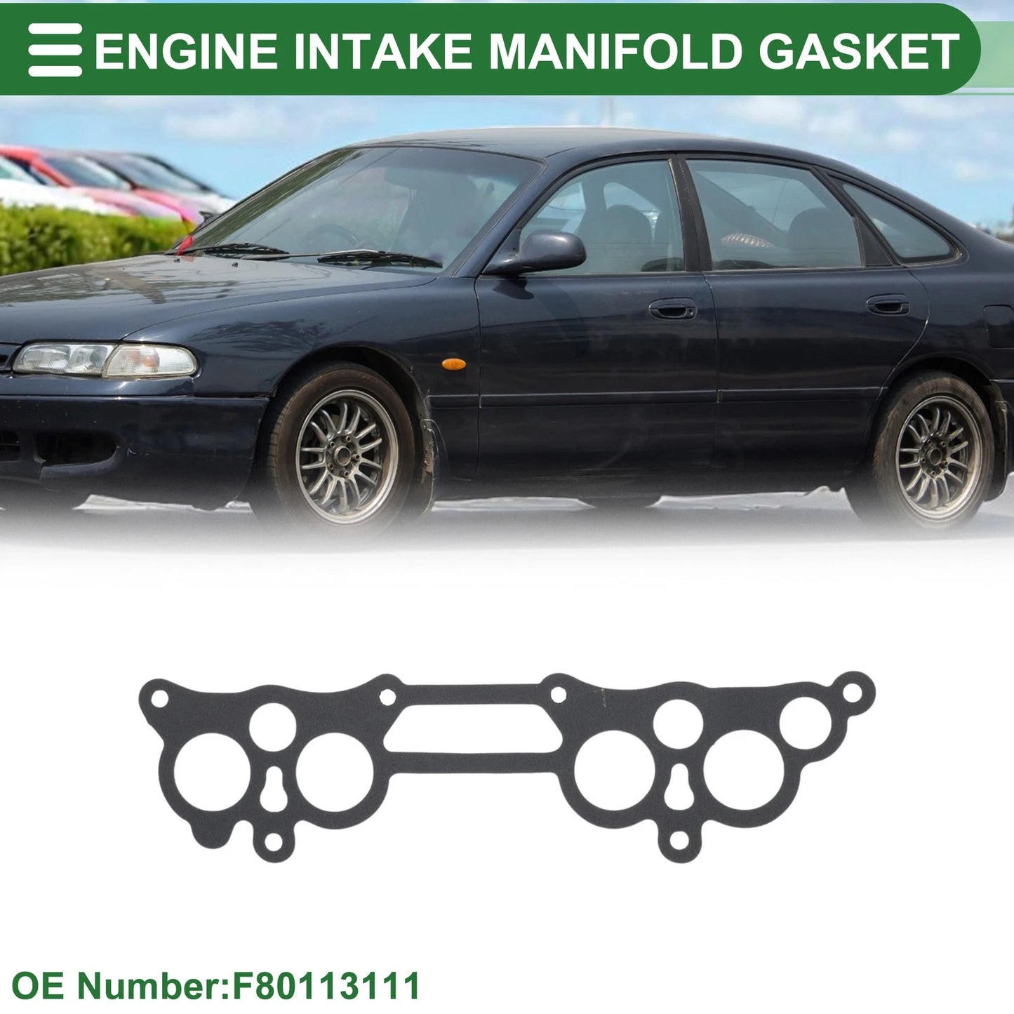 Engine Intake Manifold Gasket for Mazda 626 (1987–1989) No.F80113111