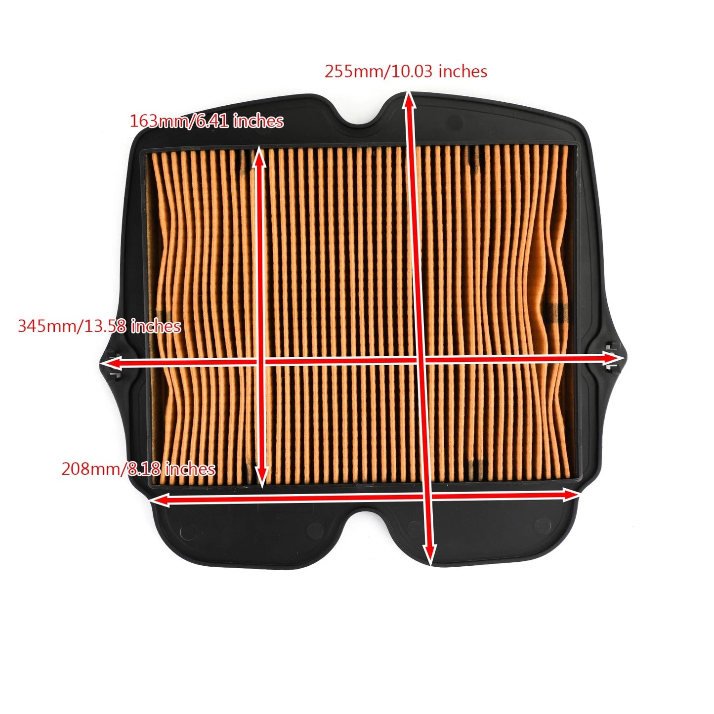Air Filter for Honda VFR1200F DCT (2010–2015), VFR1200X DCT Crosstourer (2016–2017)