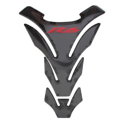 Carbon Fiber Tank Pad Decal Protector for Yamaha R6 (2006-2023)