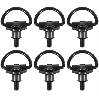 6 x Steel Cargo Hooks for 15-23 Ford Transit 150 250 350 (2015-2023)