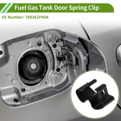 1 Pc Fuel Gas Tank Door Spring Clip for Nissan Xterra (2005–2015) No.78836ZP40A