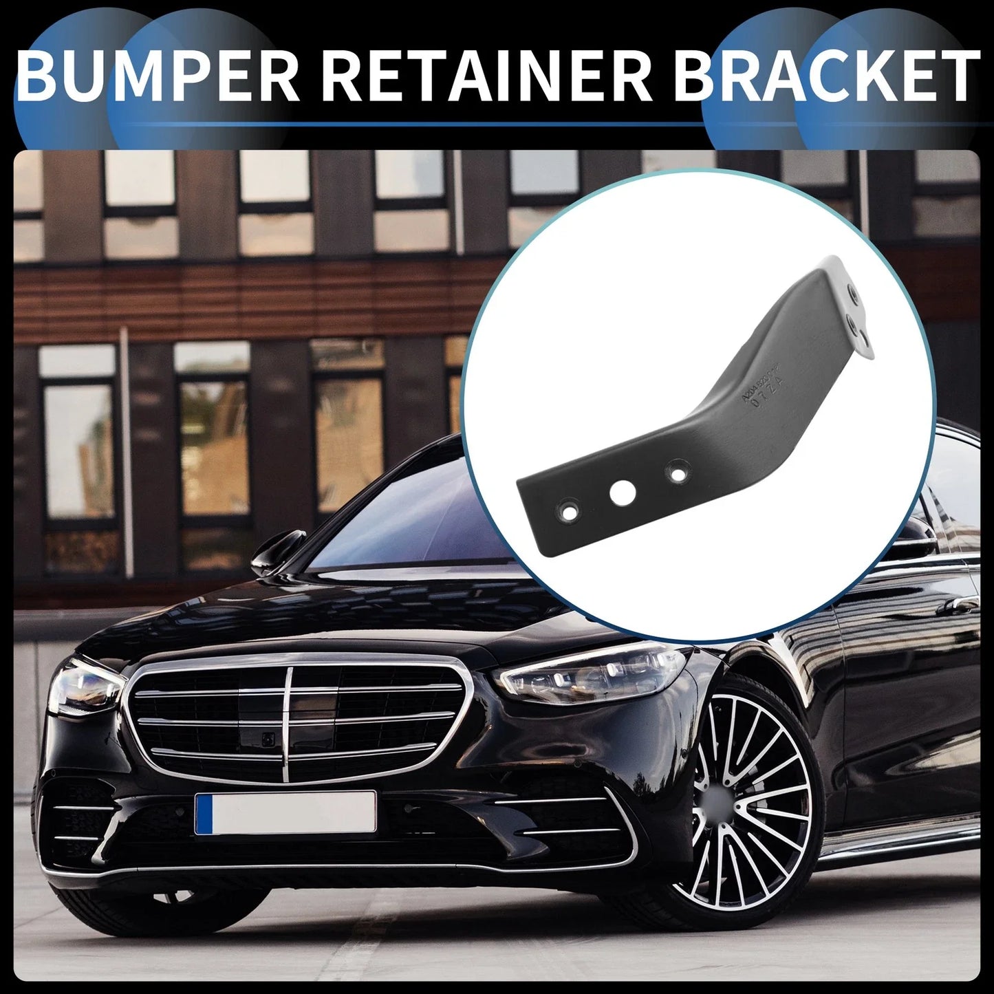 Left Front Bumper Retainer Bracket for Mercedes-Benz C250 (2012-2015)