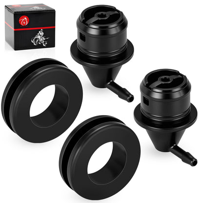 2 Fuel Tank Vent Insulation Grommets for Club Car DS Precedent (1992–2015)