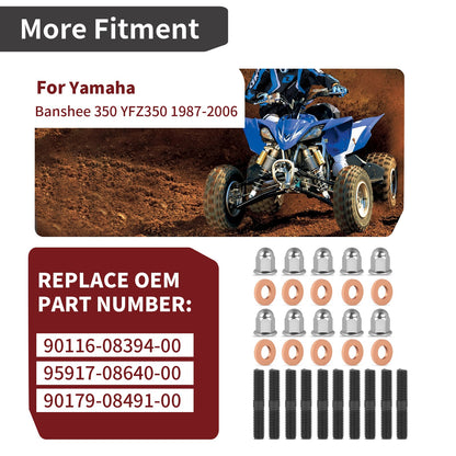 Cylinder Head Rebuild Kit for Yamaha Banshee 350 (1987–2006)