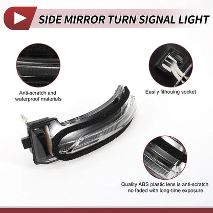 Car Mirror Turn Signal Light for Hyundai Sonata 2020-2022 Left LED