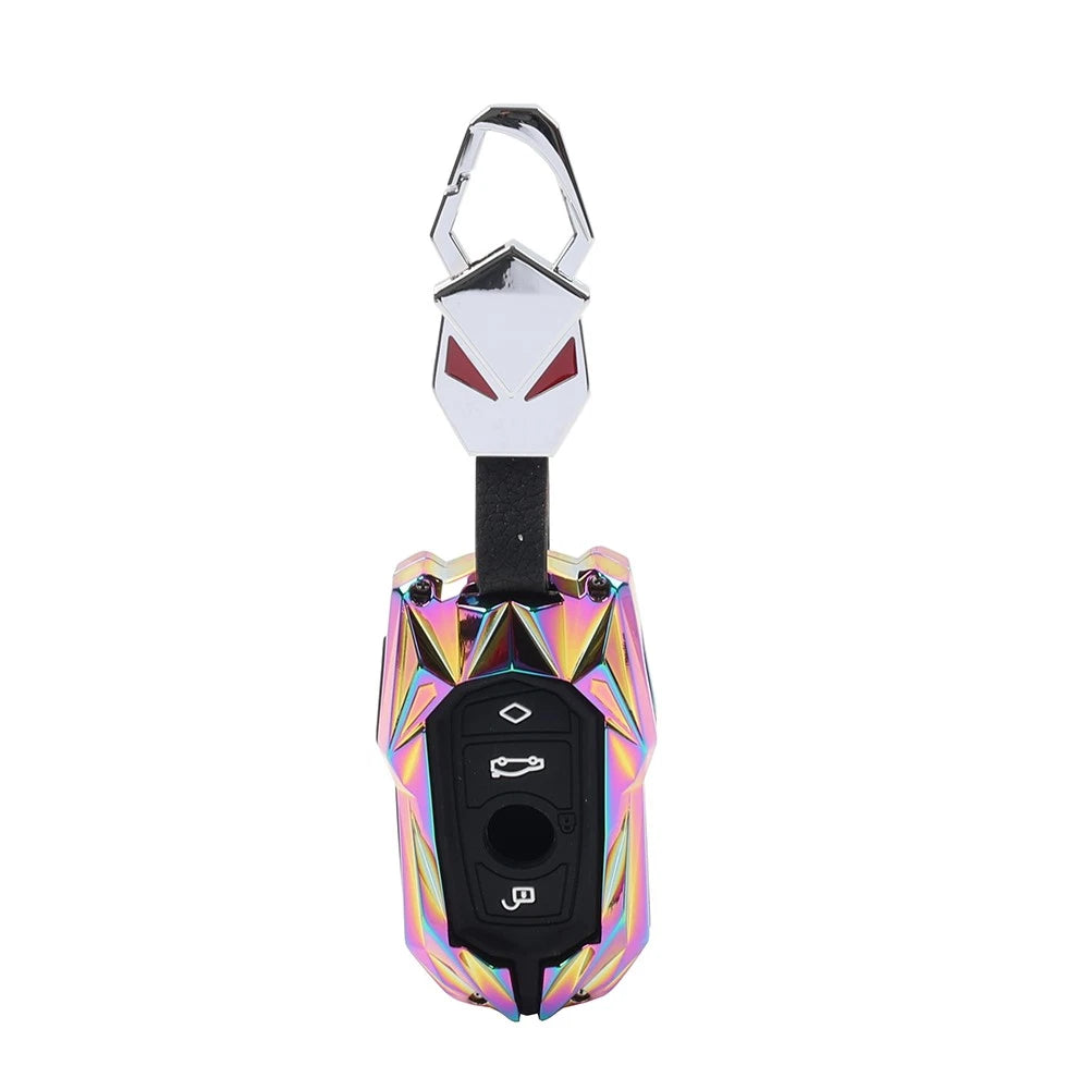 Colorful Remote Key Fob Cover for BMW 1 2 3 4 5 6 7 Series X3 X4 M2 M3 M4 M5 M6 (2010–2023)
