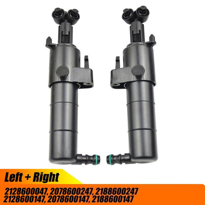 2X Headlight Washer Spray Nozzle for Benz W212 E63 AMG S E550 E500 E400 E350